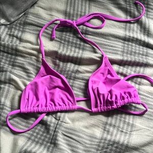 Wild Fable Bright Pink Bikini Top